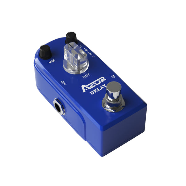 azor delay pedal Vintage Analog Guitar Effect with True Bypass Color:Pink/Reactiv 1-3 Fahrrad Träger lightweight aluminum alloy chassis Bau Bau Beach -