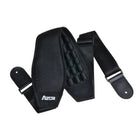 AZOR Guitar Strap for Electric/Acoustic Guitar/Bass Guitar with 2in Wide 3D Sponge Filling Decompression Bass Strap Adjustable Length from 39in to 51in with PU Leather Ends