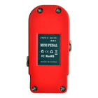 AZOR Vintage Distortion Guitar Effect Pedal with True Bypass Classical Electronic Pedal Aluminium-alloy Red AP-319