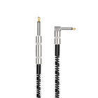 3 Meter Audio Cable Connector Braided Guitar Effect Pedal Cable Line Guitar Connector Shielded Noise Reduction Pedal Wire Cable