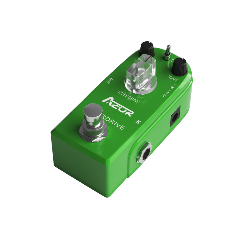dar ao pedal AZOR AP-315 Mini Pedal Drive Classical Overdrive Guitar Effect Pedal True Bypass Hot/Warm Modes