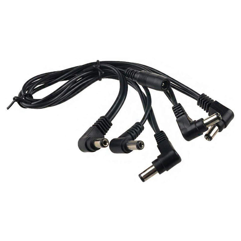 AZOR 5 Way Daisy Chain Cables Fit for Guitar Effect Pedal