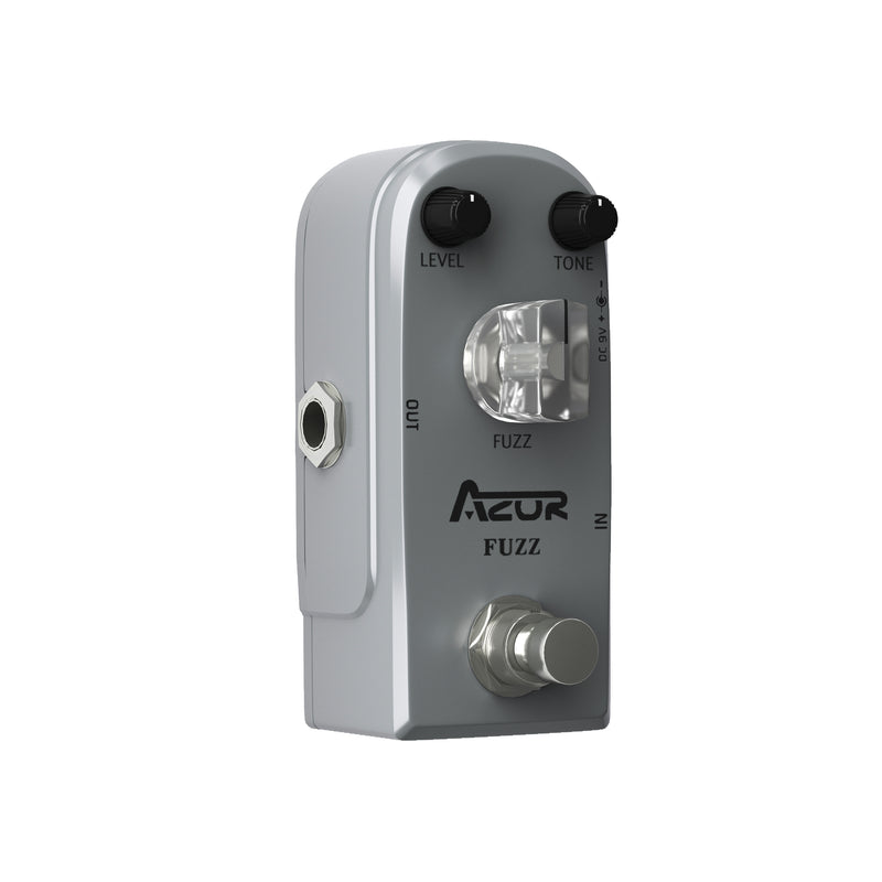 AZOR AP-303 Fuzz Mini Guitar Effect Pedal Aluminium-Alloy
