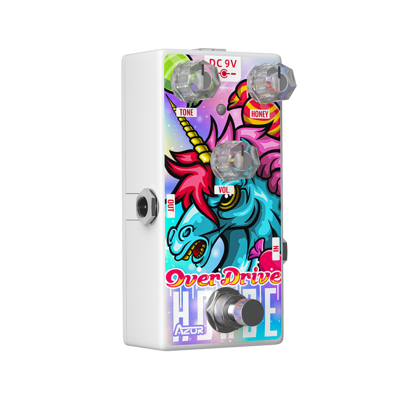 crazy horse guitar pedal AZOR Overdrive Guitar Effect Pedal Horse Dirty Overdrive Mini Pedal for Electric Guitar True Bypass AP504