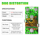 AZOR Distortion Guitar Effect Pedal Rich Overtones Dog Distortion Pedal for Electric Guitar True Bypass AP507
