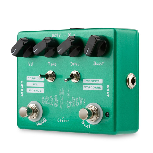 AZOR CP-20 Crazy Cacti Overdrive Pedal Guitar Effect Pedal Guitar Accessories