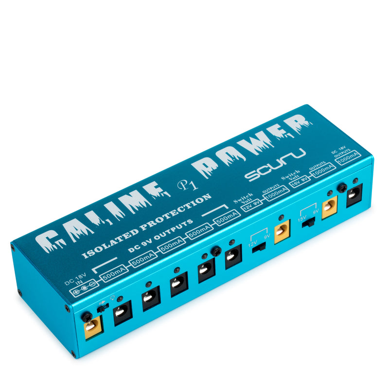 guitar pedal isolated power supply Caline Isolated Power Supply for 9V,12V,15V and 18V Guitar Effect Pedal P1
