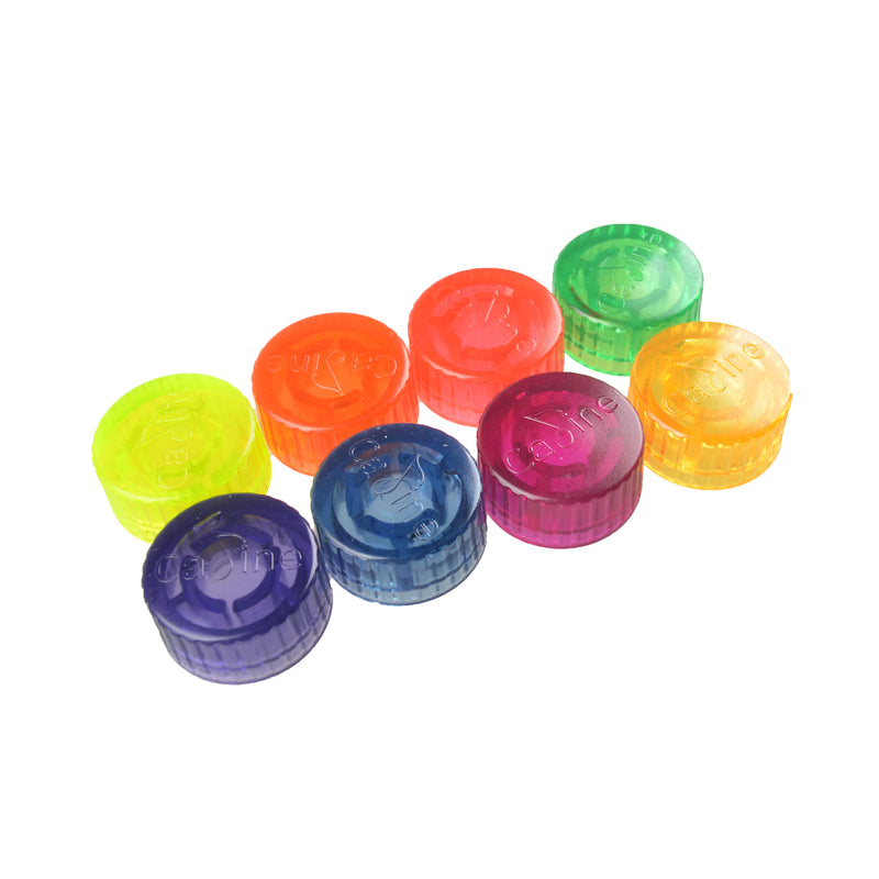 10PCS Caline Topper Random Color Plastic Bumpers Footswitch Use For Guitar Pedal