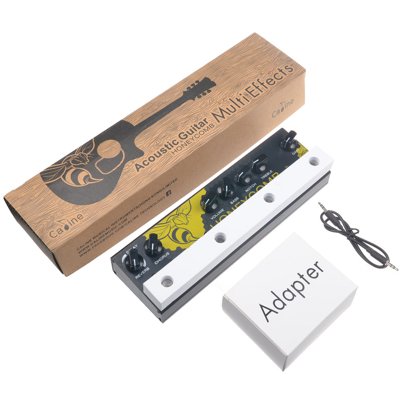 caline effects pedals Caline CP-48 Honeycomb Multi Effect Pedals for Acoustic Guitar Effect Pedal