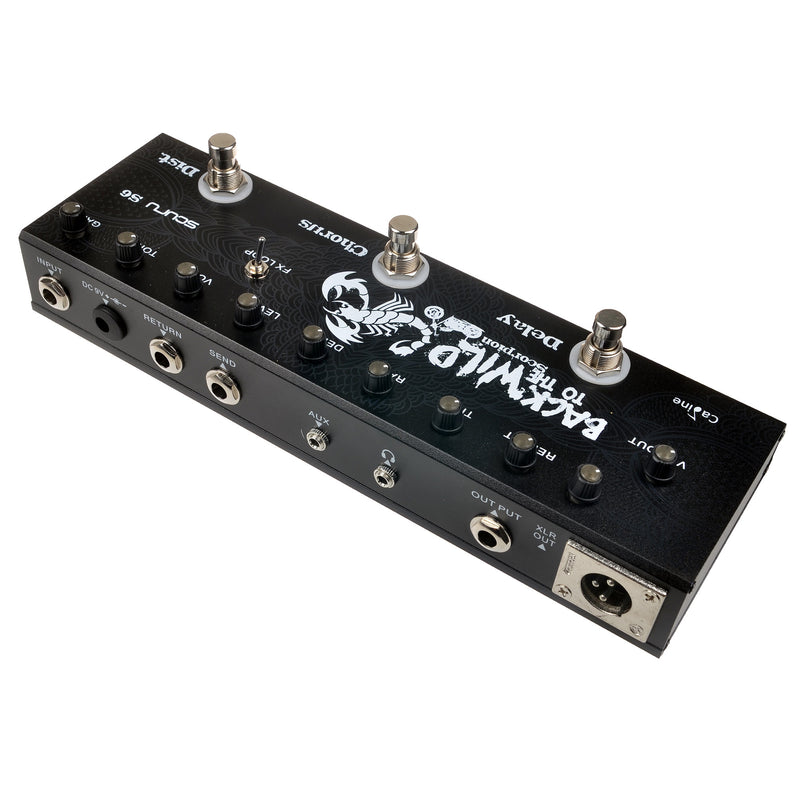 caline looper pedal Caline S6 Multi-Effects Pedal Guitar Effect Delay Chorus and Distortion Pedals