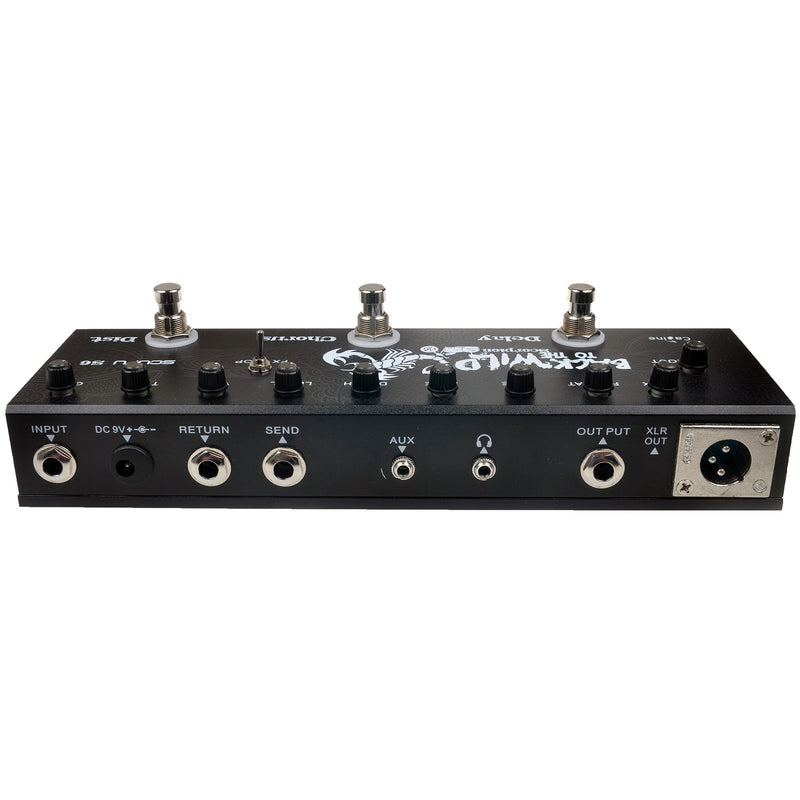 multi distortion pedal Caline S6 Multi-Effects Pedal Guitar Effect Delay Chorus and Distortion Pedals