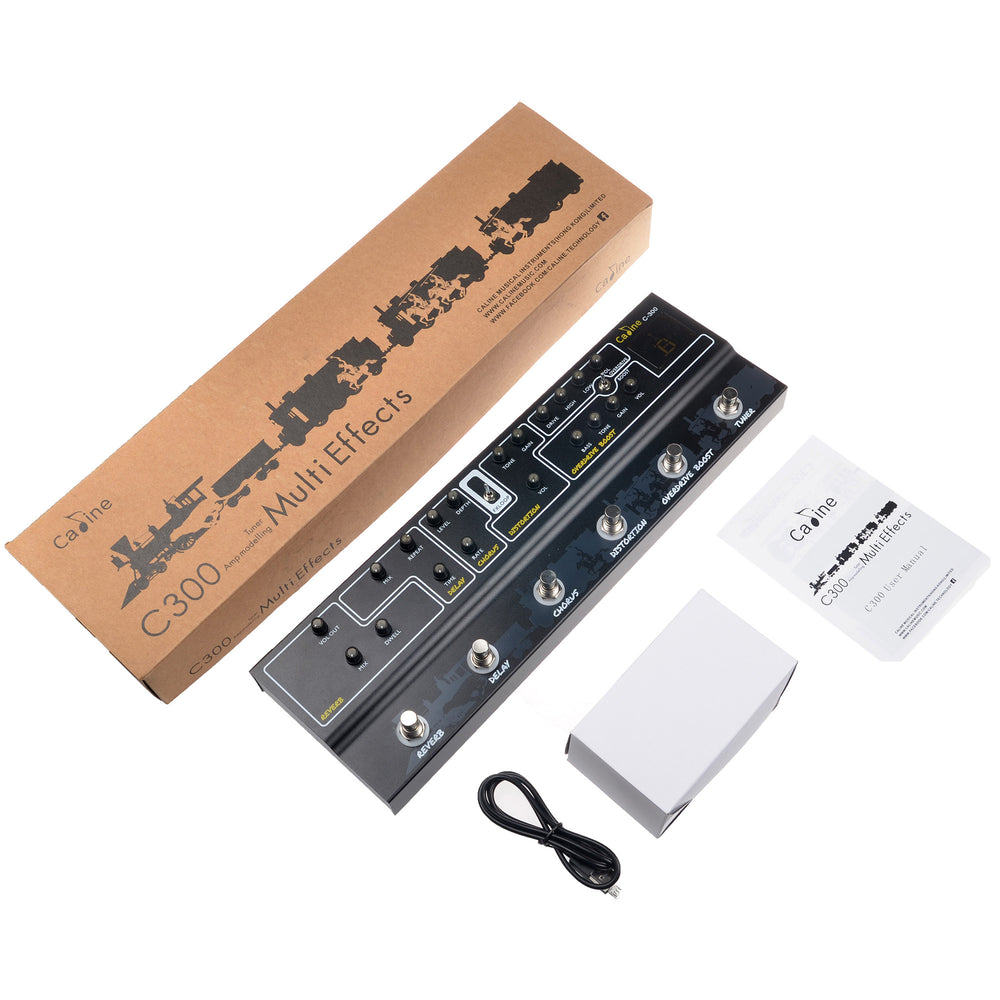 caline c300 multi effects pedal Effect Built-in Pedal Tuner Guitar Accessories red-white-blue RST Gloves - Biking Talla:45.5