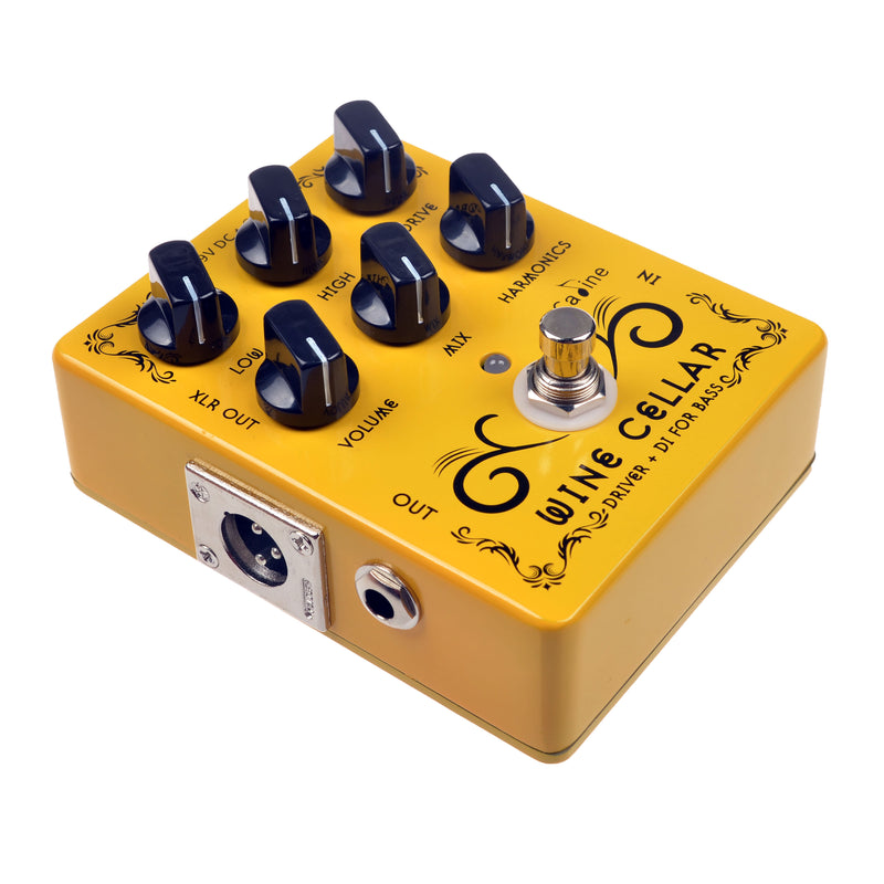 Caline Cp-60 Wine Cellar Bass Driver Guitar Effects Pedal True Bypass