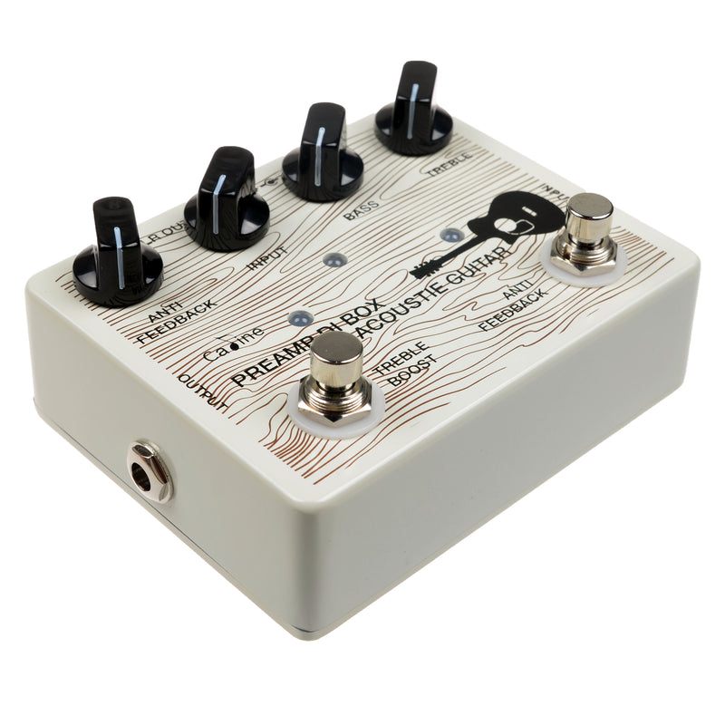preamp pedal acoustic guitar Caline Preamp DI Box For Acoustic Guitar Effect Pedal 9V DC True Bypass CP-67 CE