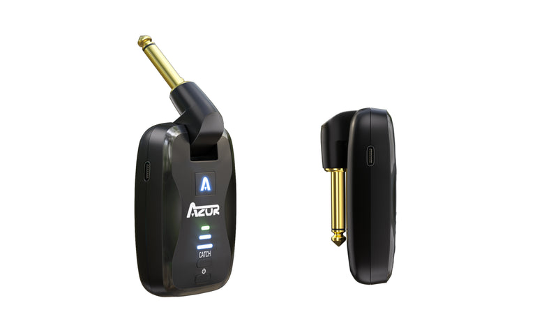 thumbnail image 2 of UHF Guitar Transmitter Receiver 2.4Ghz Wireless Guitar System 10 Channels Built 2 of 12