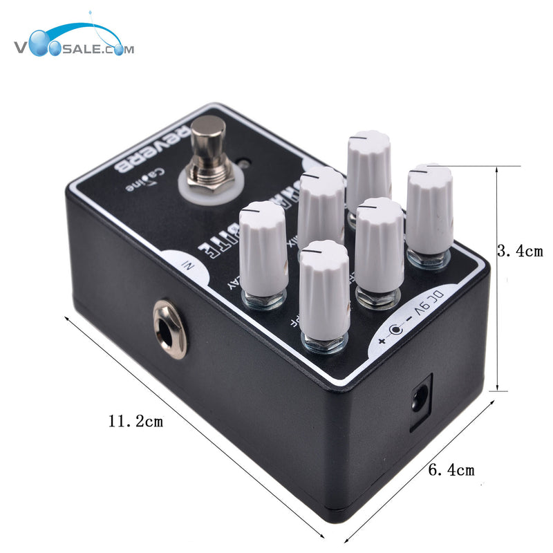 caline reverb pedal Caline CP-26 Reverb Guitar Effect Pedal Guitar Pedals Reverb Tone True Bypass